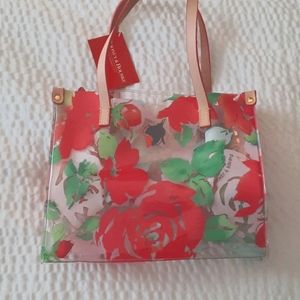 Floral pattern medium tote by dooney and Bourke